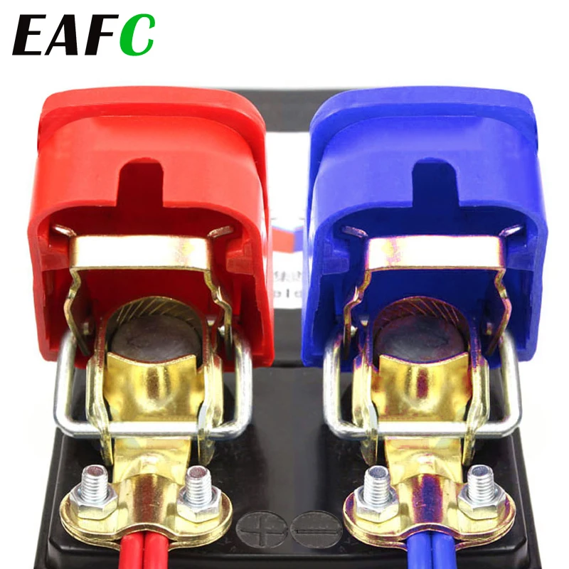 Universal 2Pcs/Pair 12V Quick Release Battery Terminals Clamps for Car Caravan Boat Motorcycle Car-styling Car Accessories