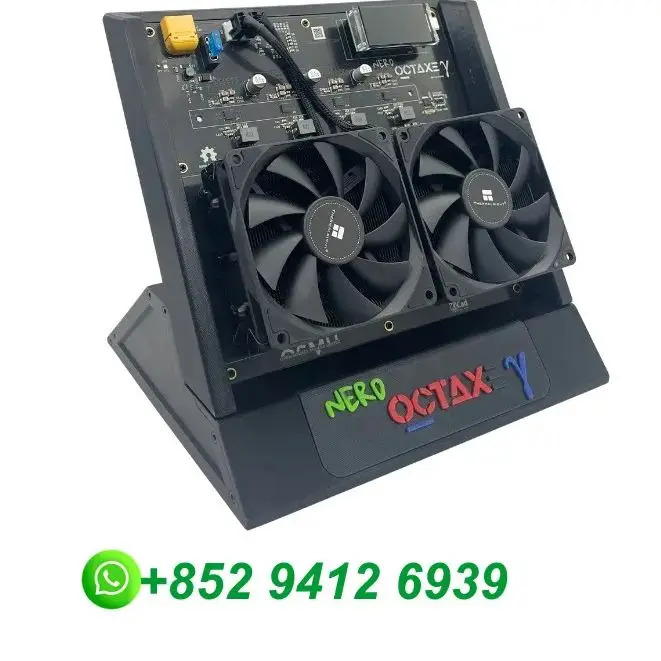 

Buy 3 get 2 free Solo Miner Crypto Miner BTC Brand New NerdOCTaxe 9.6Th/s 160W Home Miner Hot Sale Lottery Miner