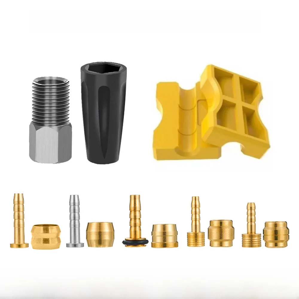 AliExpress VXM Bike Hydraulic Brake Pin Insert Hose Mounting Tool Block For-Shimano Sram Tektro Magura Bicycle BH59 BH90