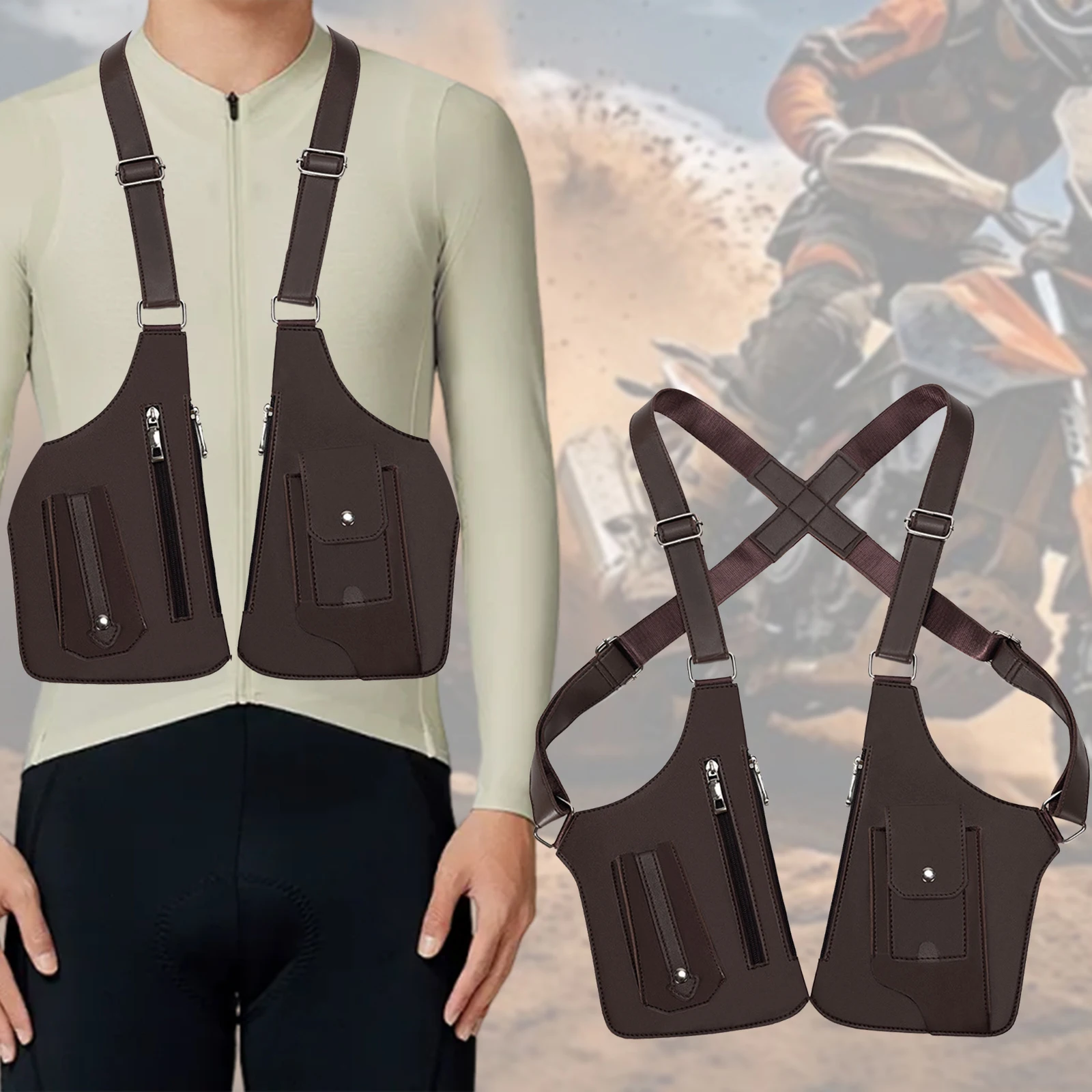 

Anti-Theft Hidden Underarm Shoulder Bag Slim Wallet Pocket Pouch with Adjustable Strap Secure Crossbody Bag for Travel Running