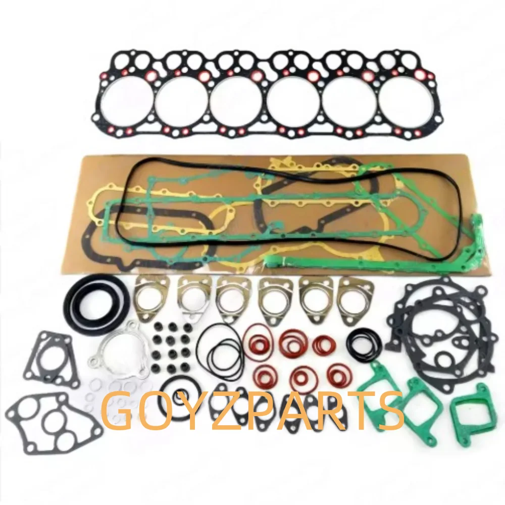 

H07D 04010-0566 11115-2420B 04010-0412 04010-3125 Engine Cylinder Head Overhaul Full Gasket Set Kit FOR HINO Truck Bus 6.8L