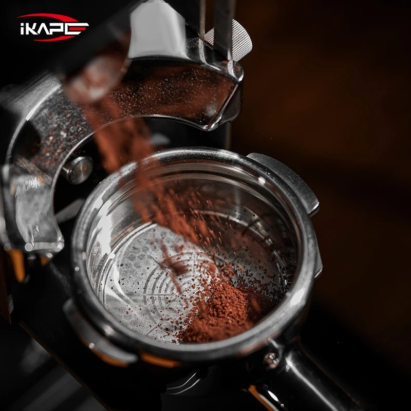 IKAPE Precision High Extraction Coffee Filter -Beehive, Basket Stainless Steel Espresso Filter Basket for Bottomless Portafilter