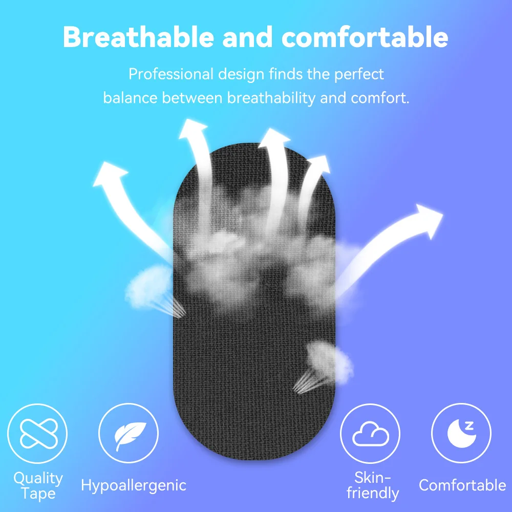 Snoring Prevent Traceless Night Sleep Mouth Orthosis Tape 30pcs Portable High Elasticity Mouth Breathing Correction Patches Stop