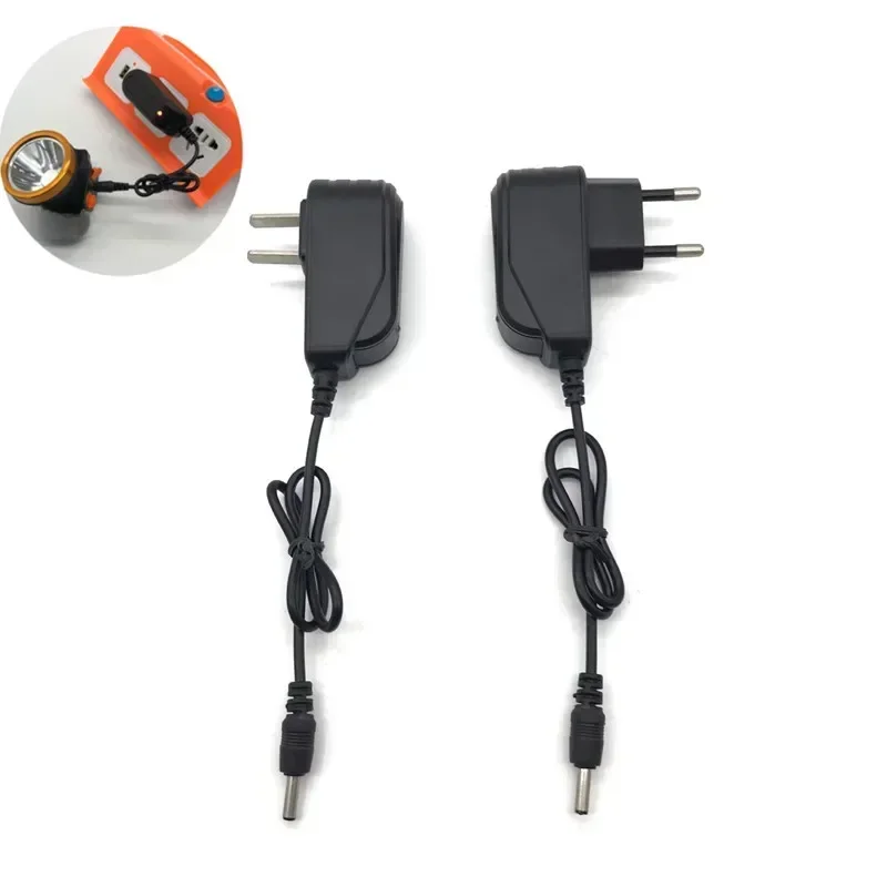 Intelligentes Ladegerät, Taschenlampe, EU/US, 3,7 V, 4,2 V, Stecker-Ladegerät, 18650 Lithium-Batterie, Stirnlampe, universelle Direktladung, DC3,5 mm, DC5,5 mm