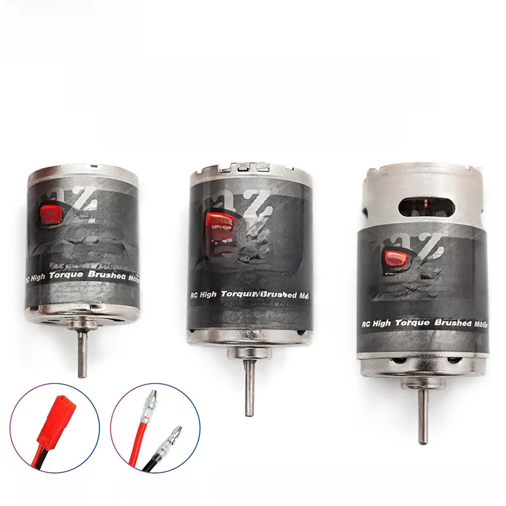 9IMOD RC moteur brossé 370-31T/380-38T/390-28T étanche JST/Point Plug acier inoxydable couple élevé pour 1/18 1/16 RC chenille