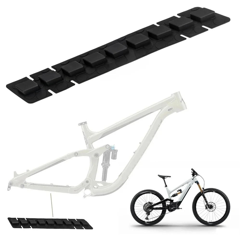 AliExpress NONE Silicone Bicycle Chainstay Protector Pad Chain Protection Sticker Bicycle Frame Chain Guard for Mountain Bike MTB Road Bike