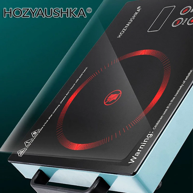 HOZYAUSHKA 2200W high-power electric ceramic stove knob control 16-speed temperature control