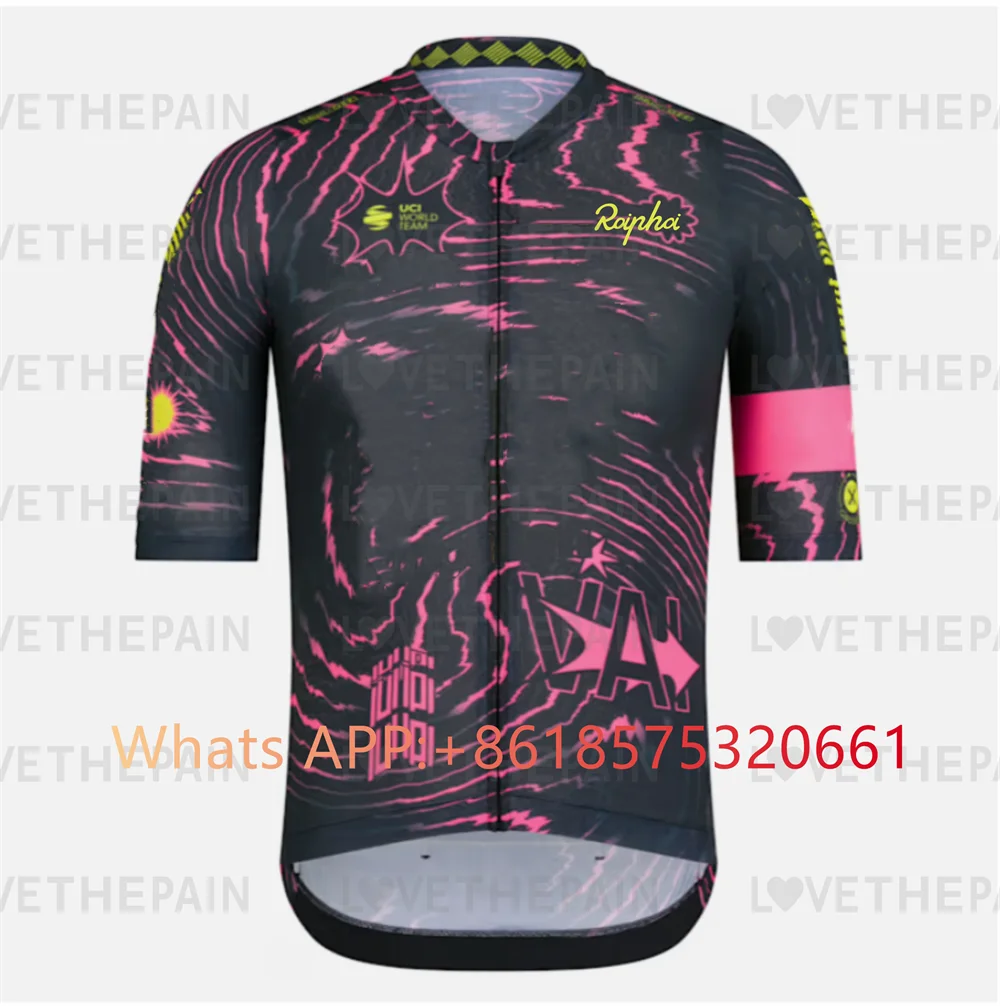 2024 ROIPHOI New Men\'s PRO TEAM AERO JERSEY Cycling Mountain Bike Quick-drying Aerodynamic Race Biking Jersey Tops