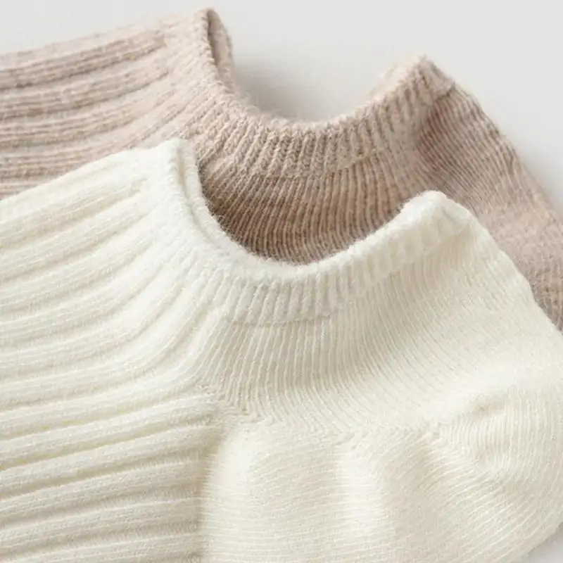 18 pares de meias esportivas macias e elásticas, meias simples e invisíveis de cores mistas para outono e inverno, essenciais para fitness