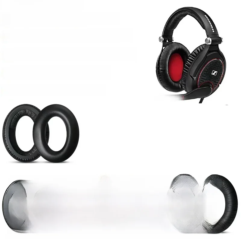 Nauszniki do słuchawek Sennheiser Game one G4ME ZERO HD380 PRO HD598 HD558 PXC450 PC360 Nauszniki nauszniki poduszki na uszy — zdjęcie produktu 7