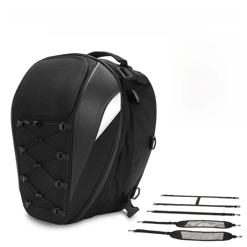 AliExpress JFGRACING Motorcycle Bag Waterproof Rear Seat Bag Backpack Tail Bag Helmet Bag Storage Bags Motorcycle Dirt Bike Accessories