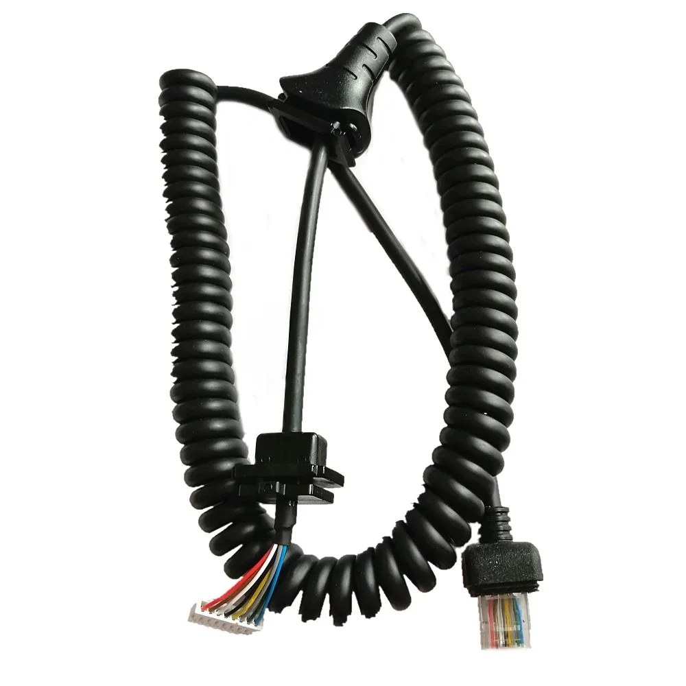 Zamienny 8-pinowy kabel mikrofonowy HM-152 HM152 154 do radiotelefonów ICOM IC-2820H IC2825E IC2200 IC3600 F221 F520 — zdjęcie 2