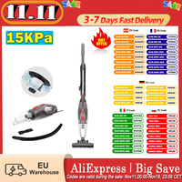 Moosoo Lt450 4-in-1 Corded Stick Vacuum Cleaner 15Kpa Powerful Suction 450W 0.8L Dust Cup 4-Stage Filtration Self-Standing