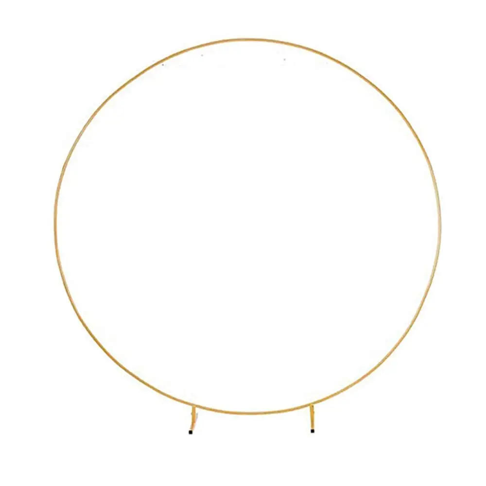 8-delige 1,6m metalen boog voor verjaardagsfeestjes, ijzeren ronde ringboog, decoratie, simulatie bloemenrij, voor thuis, feestdagen, bruiloften, fotografie voor bruiloften en verjaardagsfeestjes