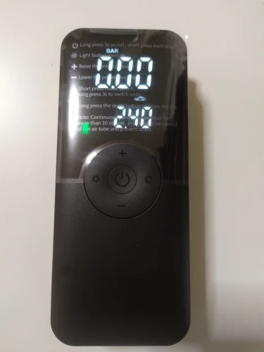 VanVolt AirGo™ Cordless Digital Tyre Inflator - Portable 150 PSI Air Pump photo review