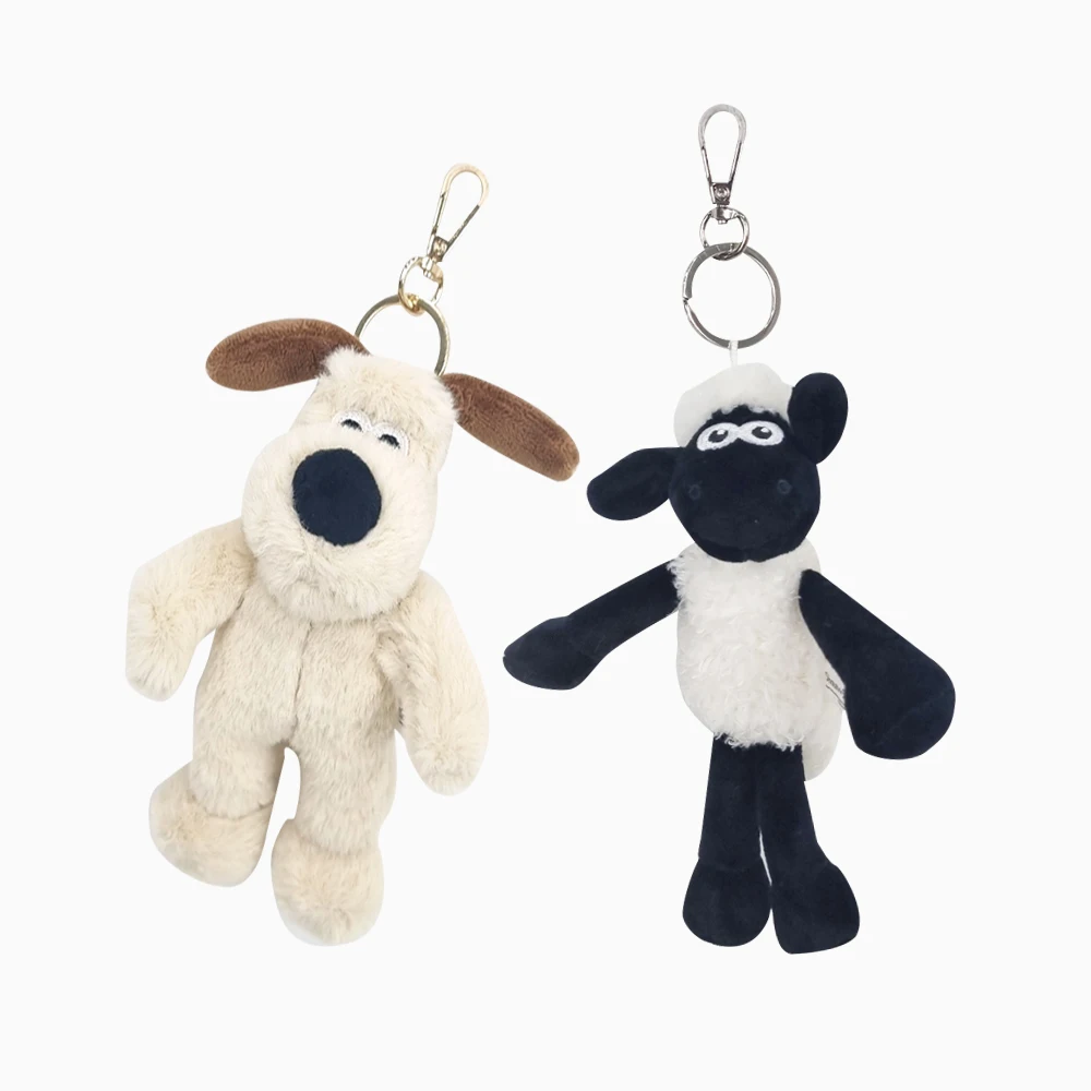 Willes Gromit & Sean the Sheep doll key ring (2type)