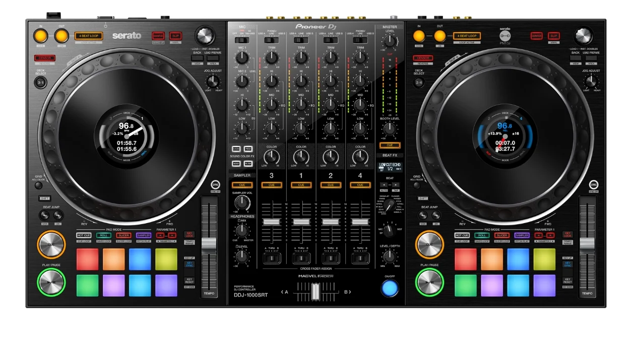 HOT OFFER!!!...)))@ Pioneer DDJ-1000SRT 4-channel performance DJ controller for Serato DJ Pro