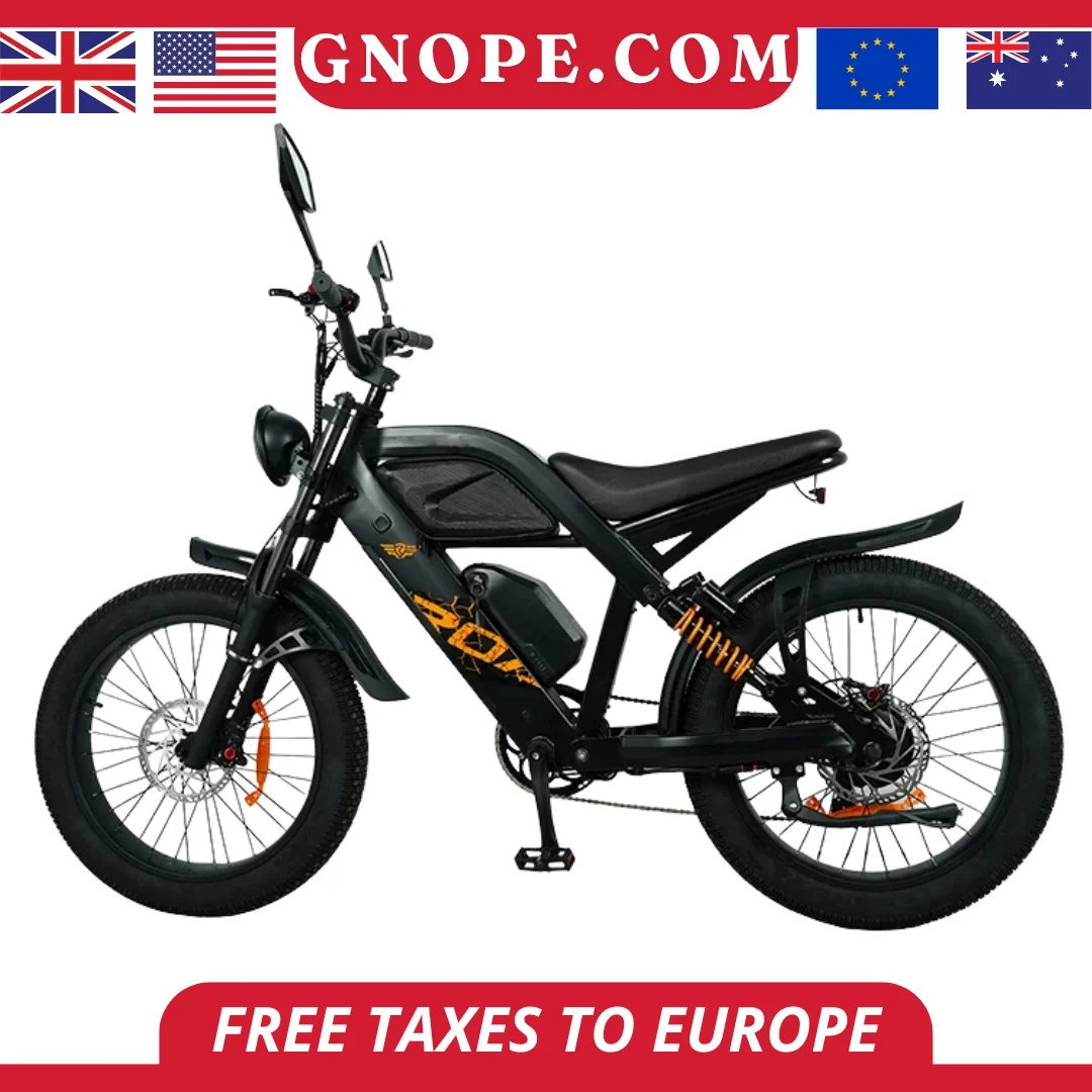 

2025 powerful China factory new model electric bike fat tire cycle snow electric bike 1000w rear suspension electric bicycle