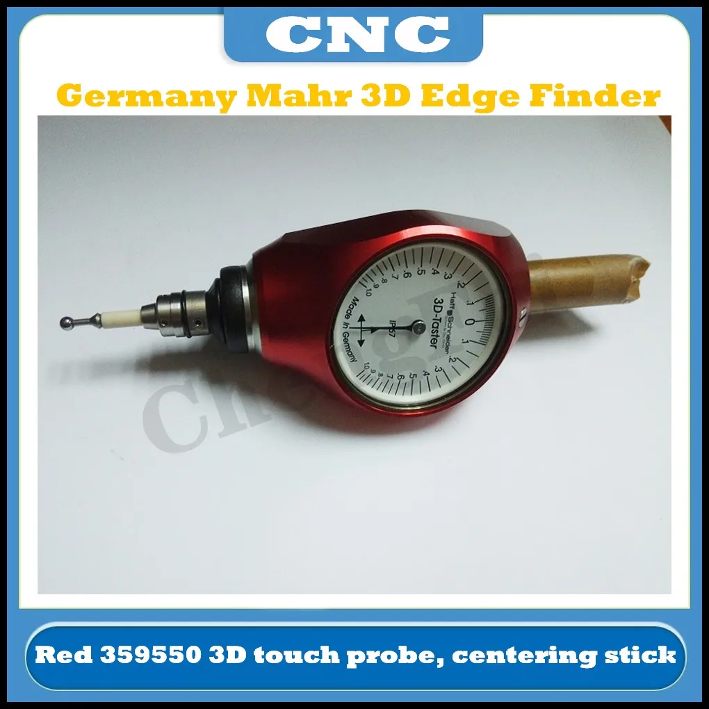 Latest Germany hoffman CNC 3D edge finder pointer type Mahr 359550 red 3D touch probe three-dimensional subpointing stick probe