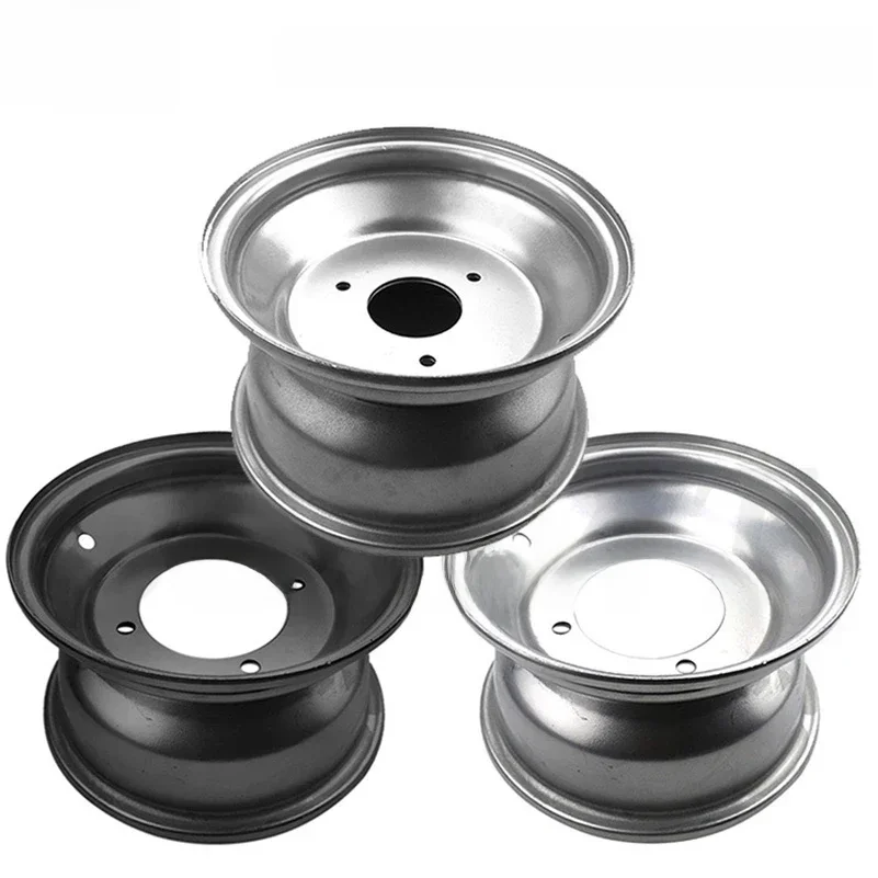 Moyeu de roue avant en fer pour ATV, 8 pouces, jante sous vide 8x5 pouces, pour pneus 19/21x7-8, Quad chinois tout-terrain, 4 roues, Go-kart, pièces de moto