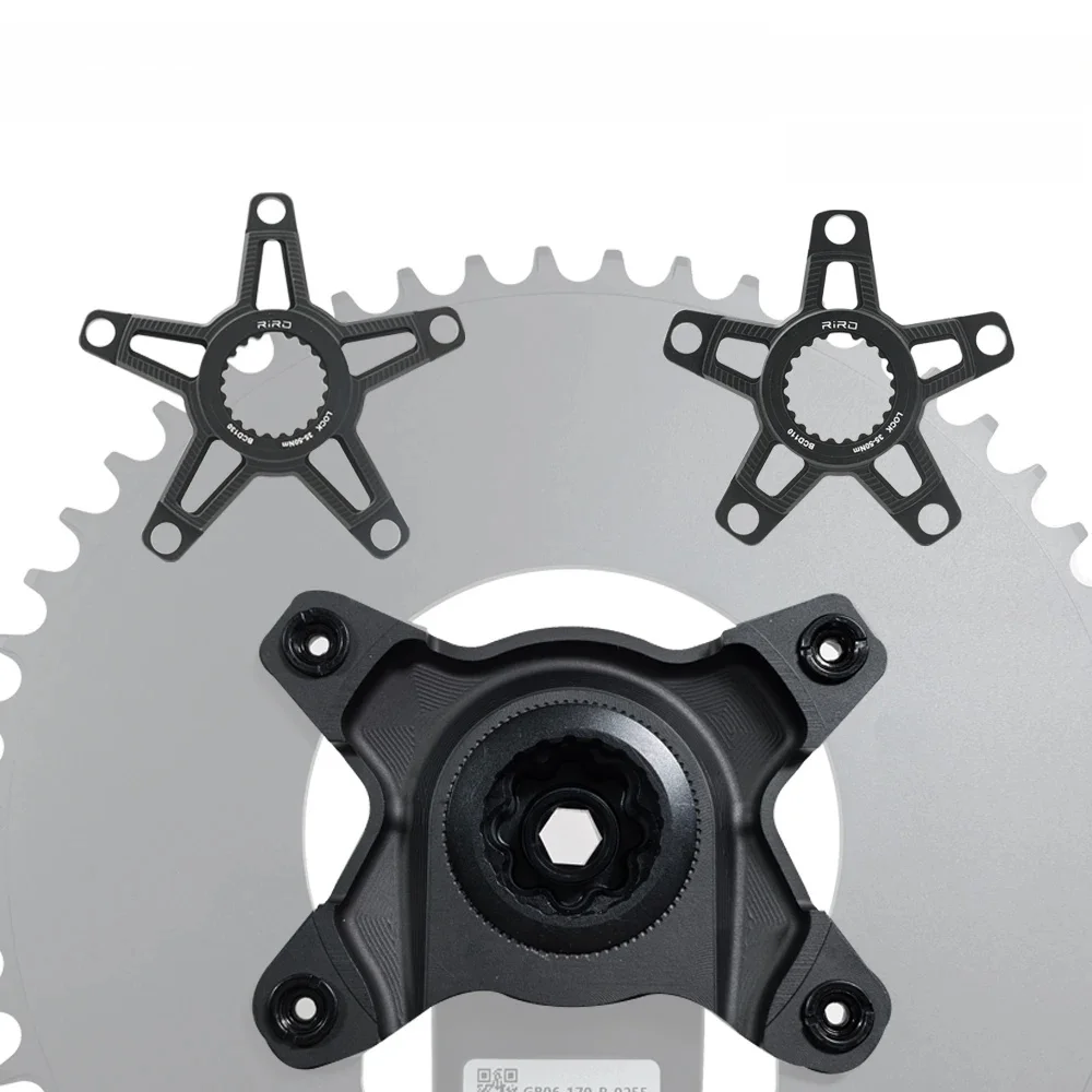 AliExpress riro RIRO 4-Bolts Chainring Adapter for Easton EC90 XXE 5-Arms Spider for Shimano Direct Mount to 110BCD/130BCD Converter 105 R9100