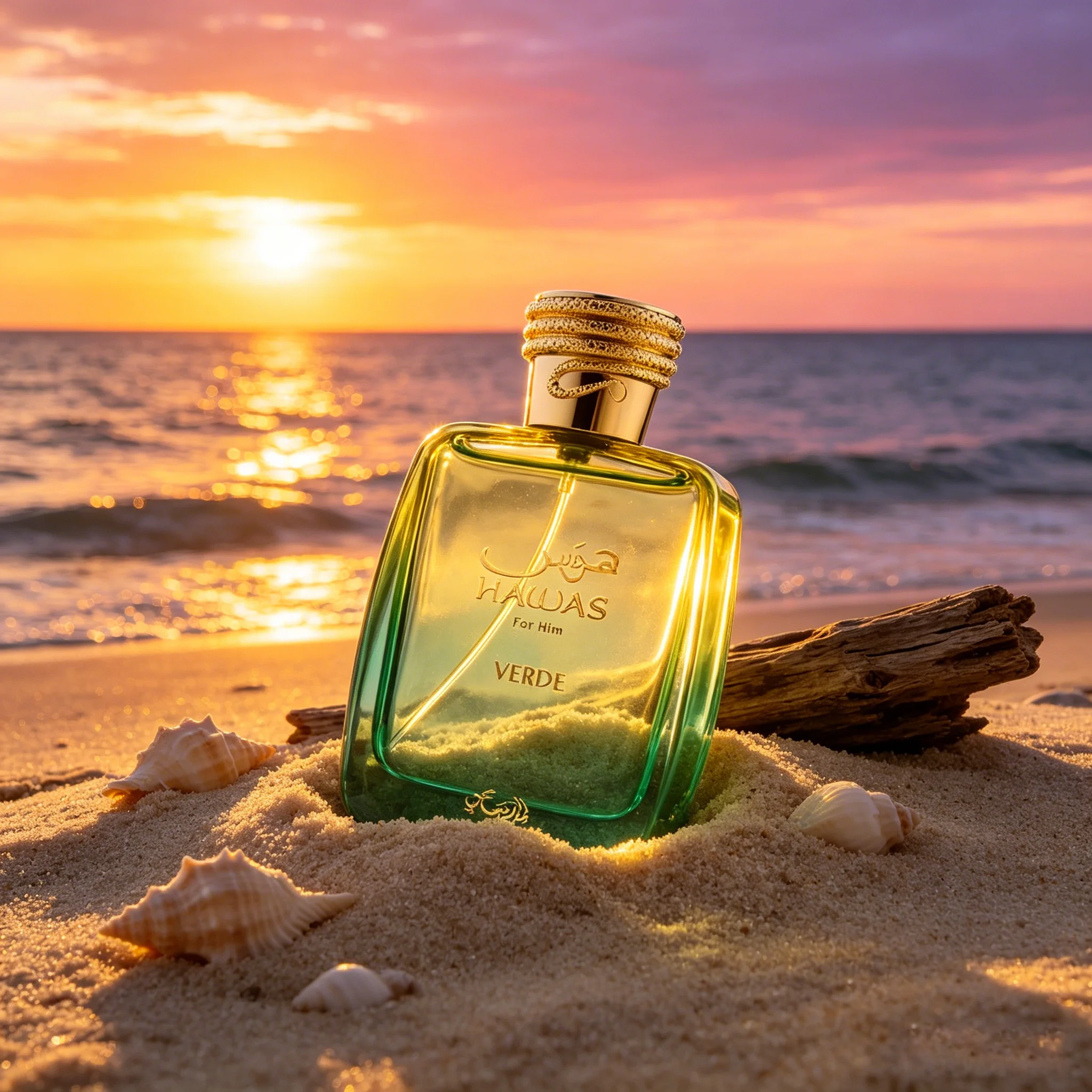 Rasasi Hawas Verde Eau de Parfum Spray for Men – Fresh Green Citrus & Aromatic Woody Scent, Long-Lasting Premium Arabian Fragrance, Perfect Gift, 3.4 fl oz / 100 ml view 5