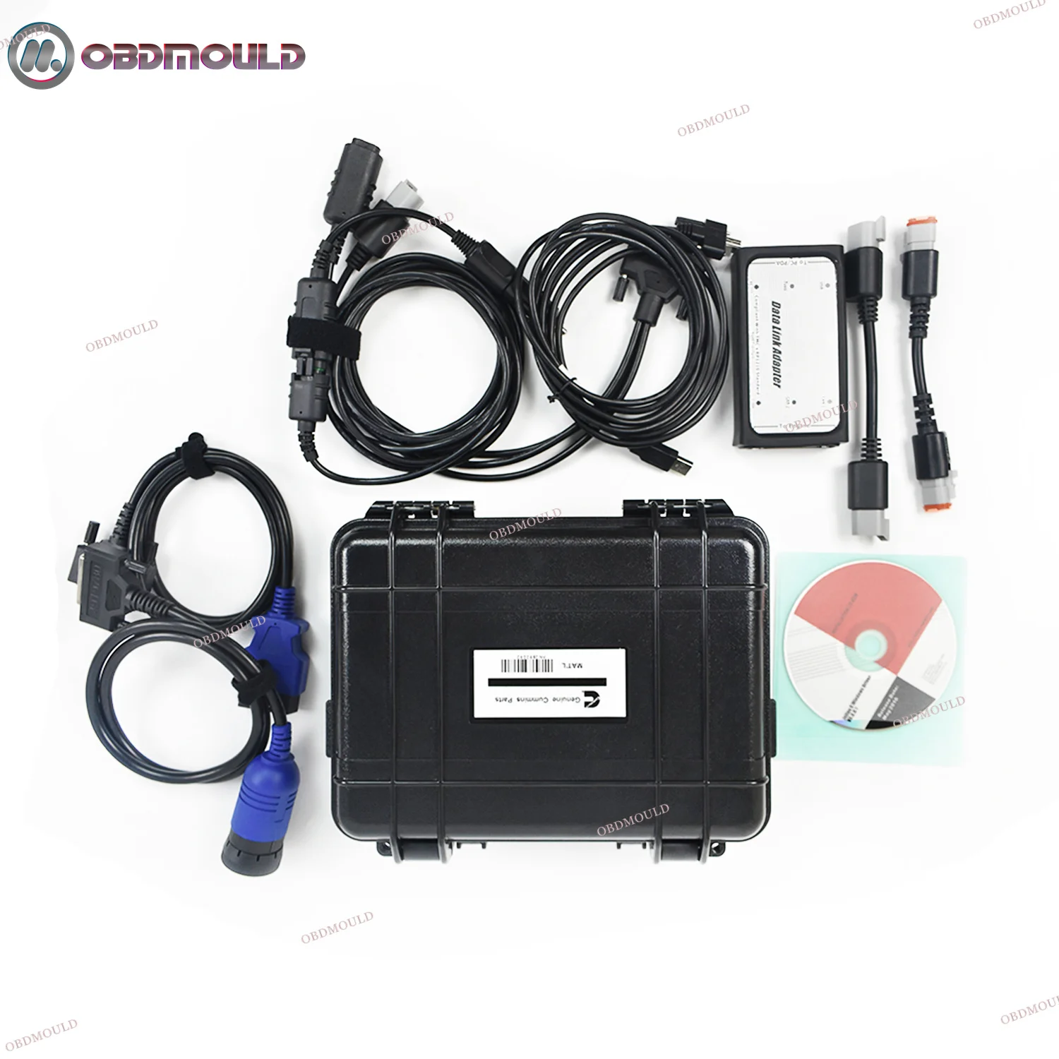 Hot Inline 6 V8.7 V7.62 Dati Heavy Duty INLINE6 Per La Diagnosi Cum-Mins Strumento Diagnostico Completo Per Camion Pesanti Inline
