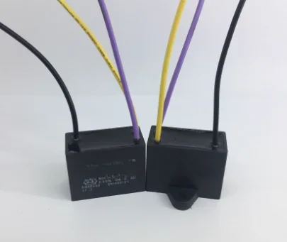 Kondensator CBB61 0,5/1UF 450V 3 przewody — zdjęcie produktu 2