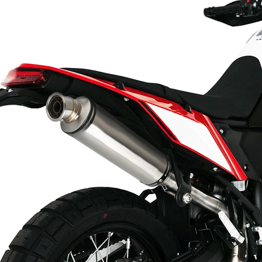 Für Yamaha Tenere 700 2019 bis 2022 2023 2024 2025 T7 T700 XTZ 690 Escape Slip-on Motorrad High Position Auspuff Rohr