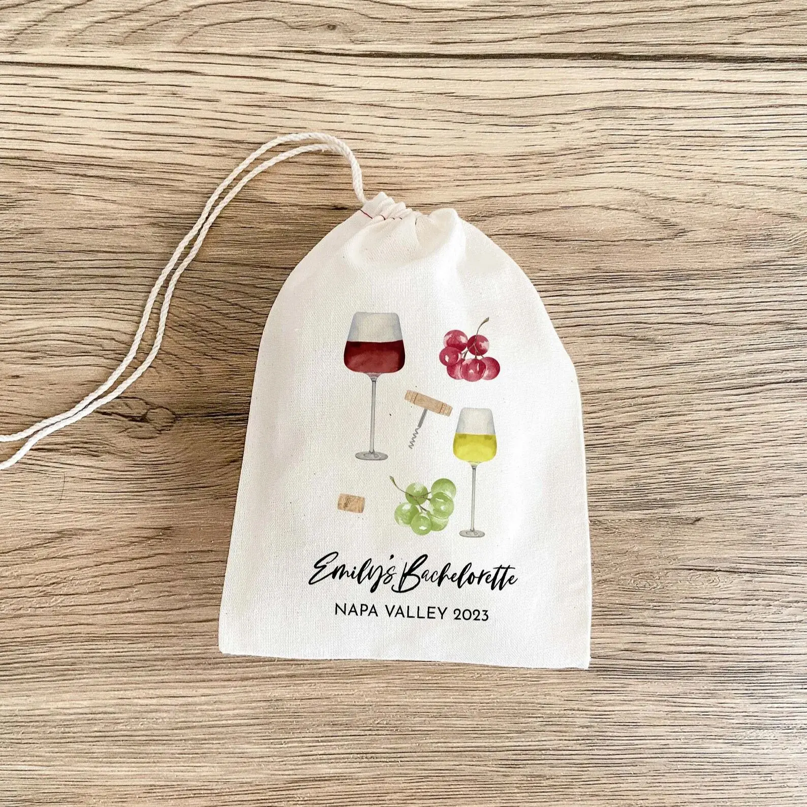 Napa Bachelorette Party - Wine Bachelorette - Hangover Kit Bags - Napa Valley - Hangover Recovery Kit - Survival Kit - Custom Ha