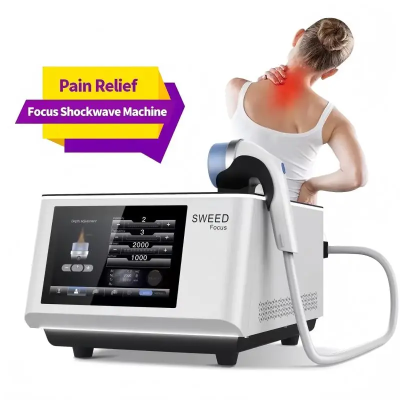 Hot Selling Focused Shockwave Therapy Machine-Professional ESWT Radial Pain Relief Device for Joint Muscle Fatigue Treatment