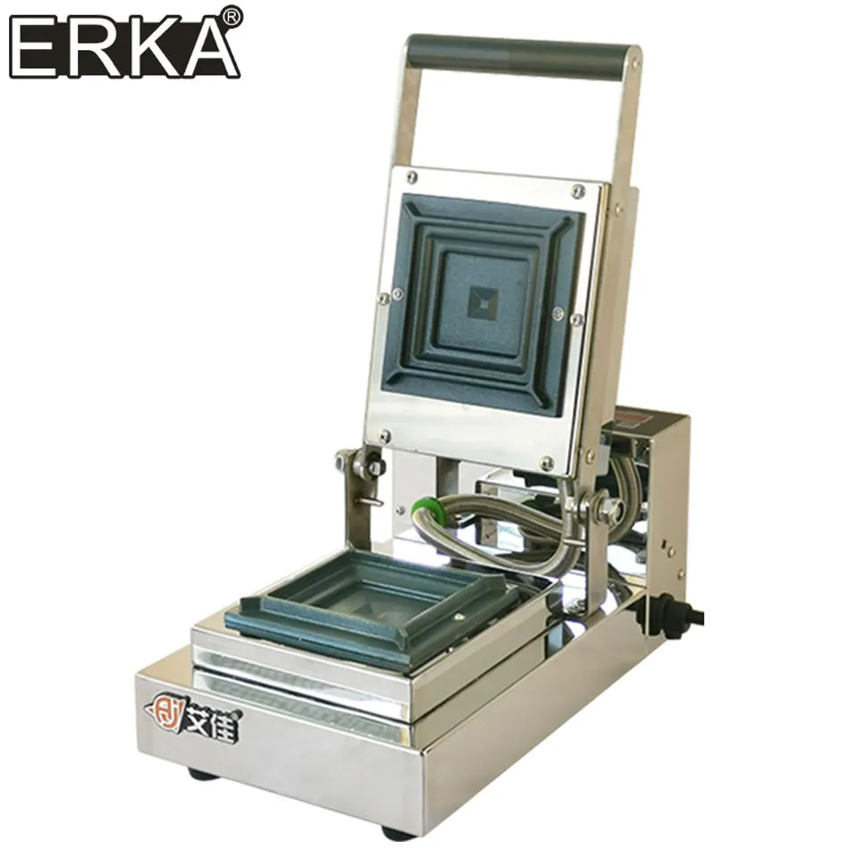 ERKA 핫프레스 샌드위치 메이커 사각 샌드위치 그릴러 논스틱 양면 가열 토스터 아침 버거 토스티 메이커