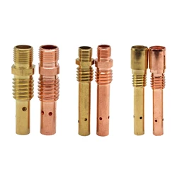 Panasonic 200A 350A 500A Welding Torch Tip Copper Conductive Tube Brass Copepr Connecting Rod MIG CO2 Welding Accessories