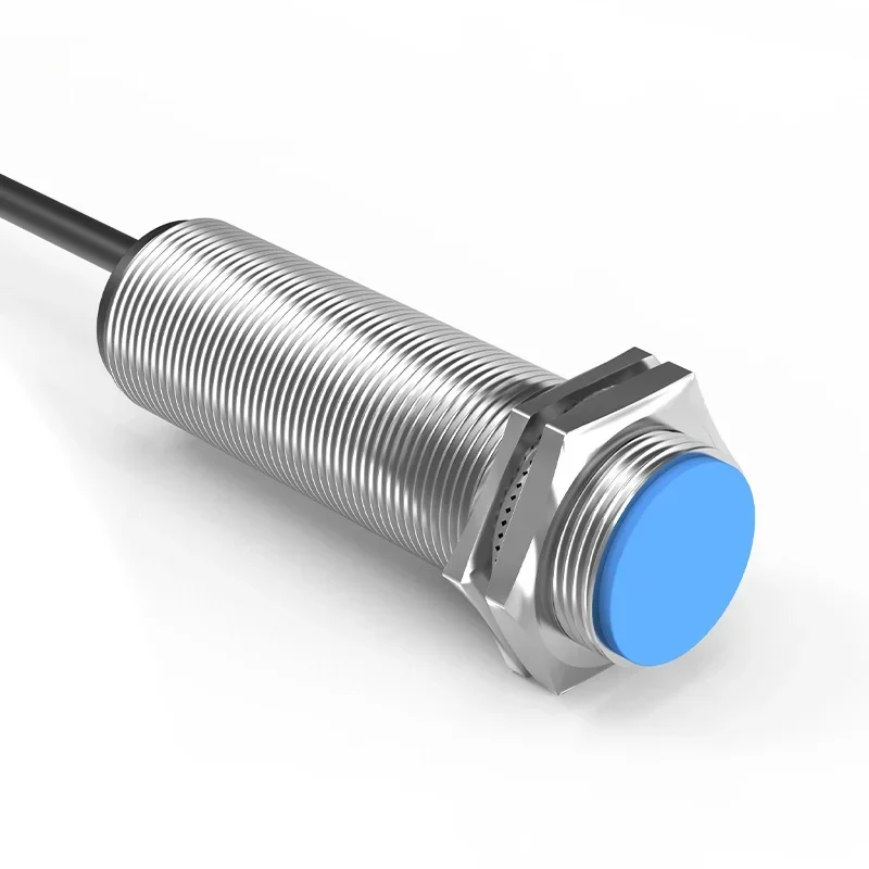 GTRIC Magnetyczny czujnik zbliżeniowy kontaktronowy LG18A3 Premium M18 Cylinder Series 10-30 90-220V 10mm Odległość wykrywania NO NC — zdjęcie produktu 7