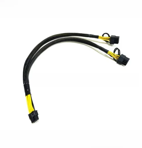 Wysokiej jakości kabel zasilający kartę graficzną PSU mini 8pin do 8pin+8pin PCI-E do HP DL380 DL388 Gen10 i karty graficznej GPU — zdjęcie produktu 5