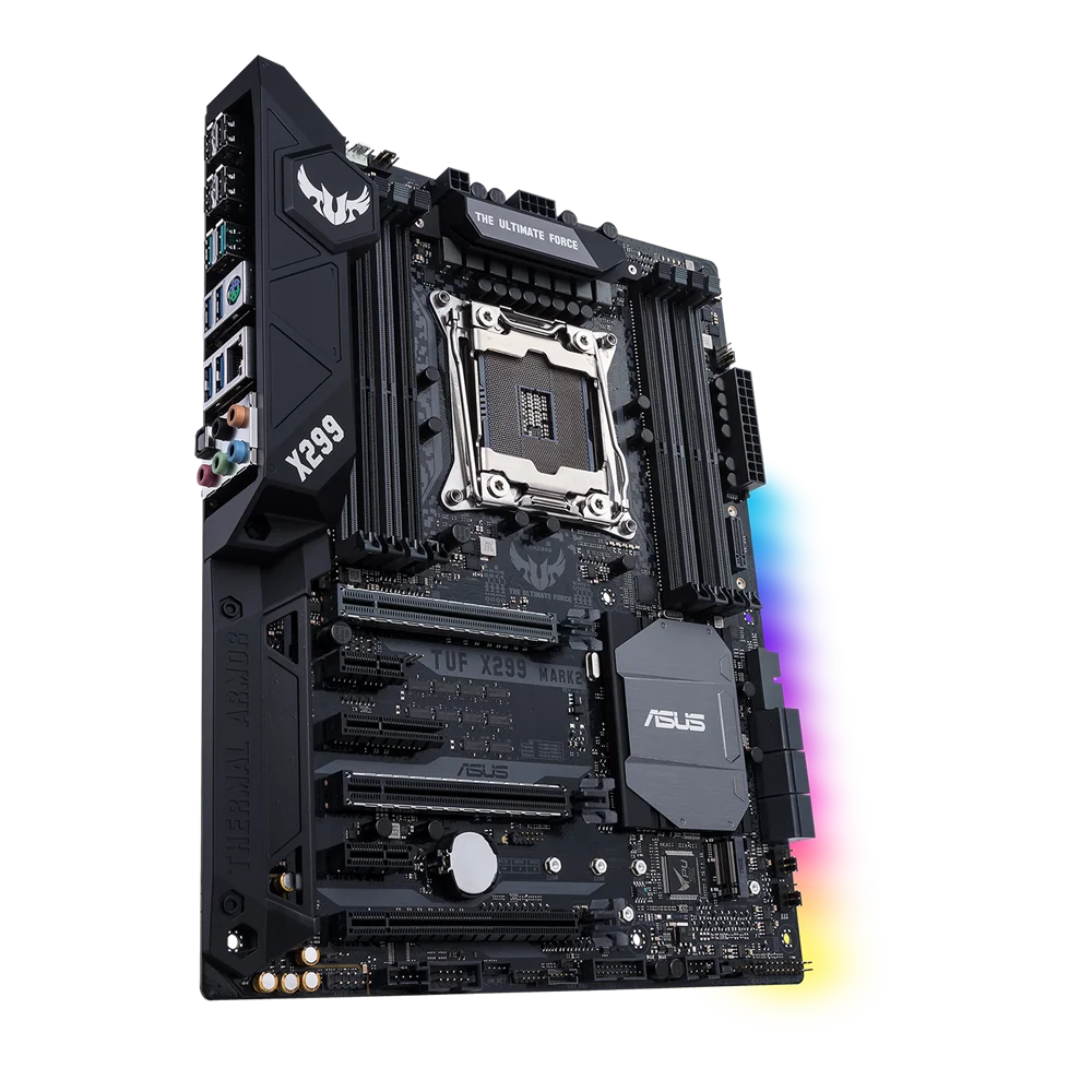 ASUS TUF X299 MARK 2 LGA2066 DDR4 M.2 USB 3.1 X299 ATX Motherboard for Intel Core i9 and i7 X-Series Processors