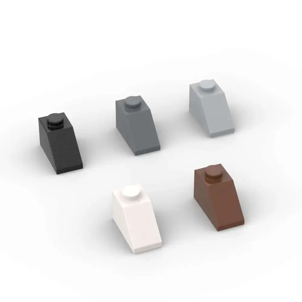 MOC 10 pièces 3040 pente 45 2x1 blocs de construction Kit maison château briques particules éducatif assembler jouet enfants anniversaire enfant cadeau