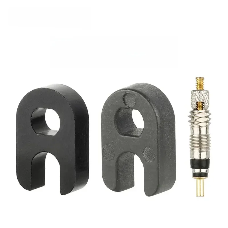 AliExpress DEEMOUNT 50/5pcs Presta Valve Core Removal Install Tool Bicycle FV/SV Brass Valve Cores Set Plastic Aluminum Nozzle Spanner