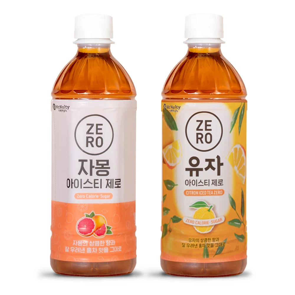 500ml of Macnalty Ice Tea Xie Calorie Drink (12 Yurus plus 12 grapefruit)