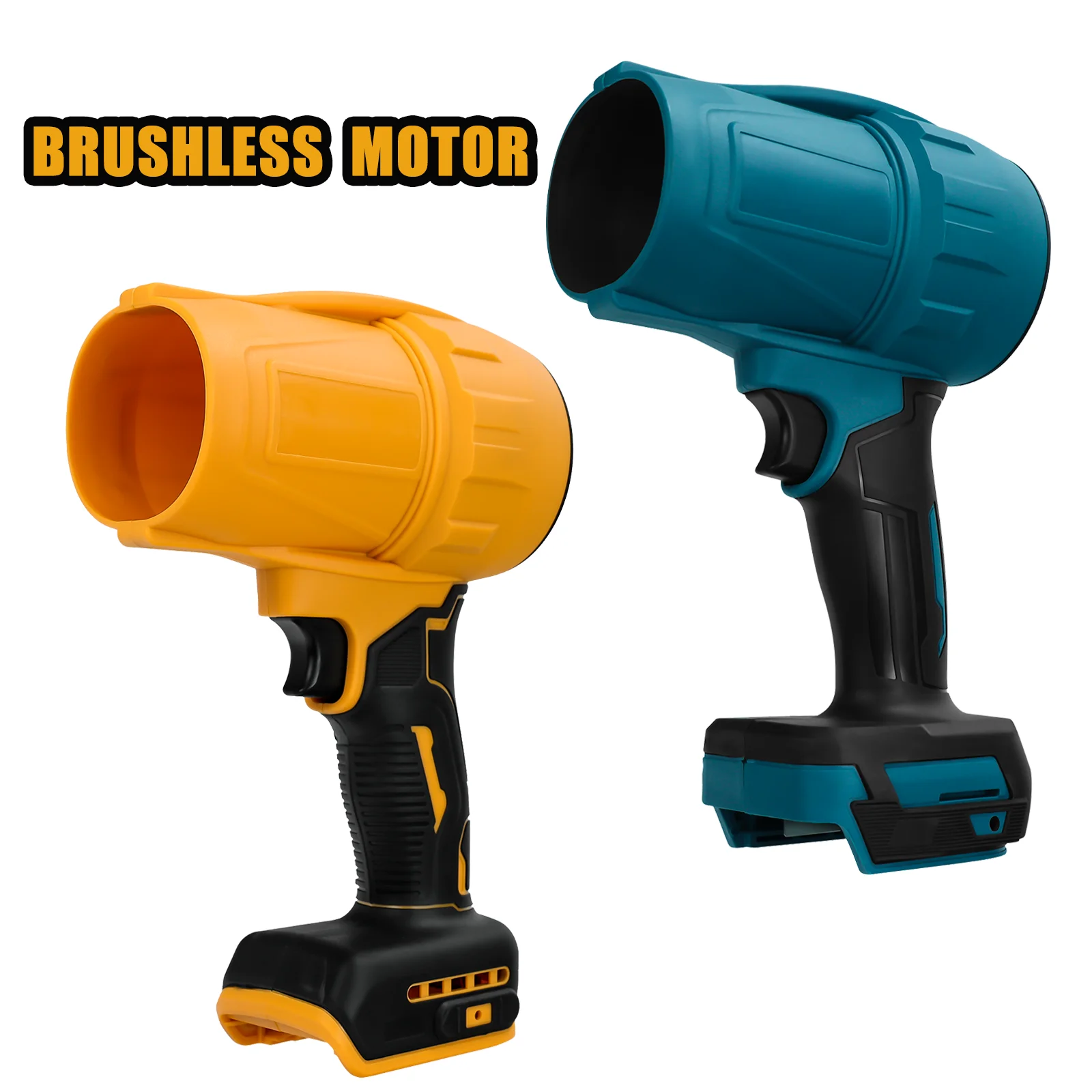 

Brushless Turbo Jet Fan for Dewalt/Makita 18V 20V Battery 30000RPM Cordless Handheld Electric Air Blower Violent (No Battery)