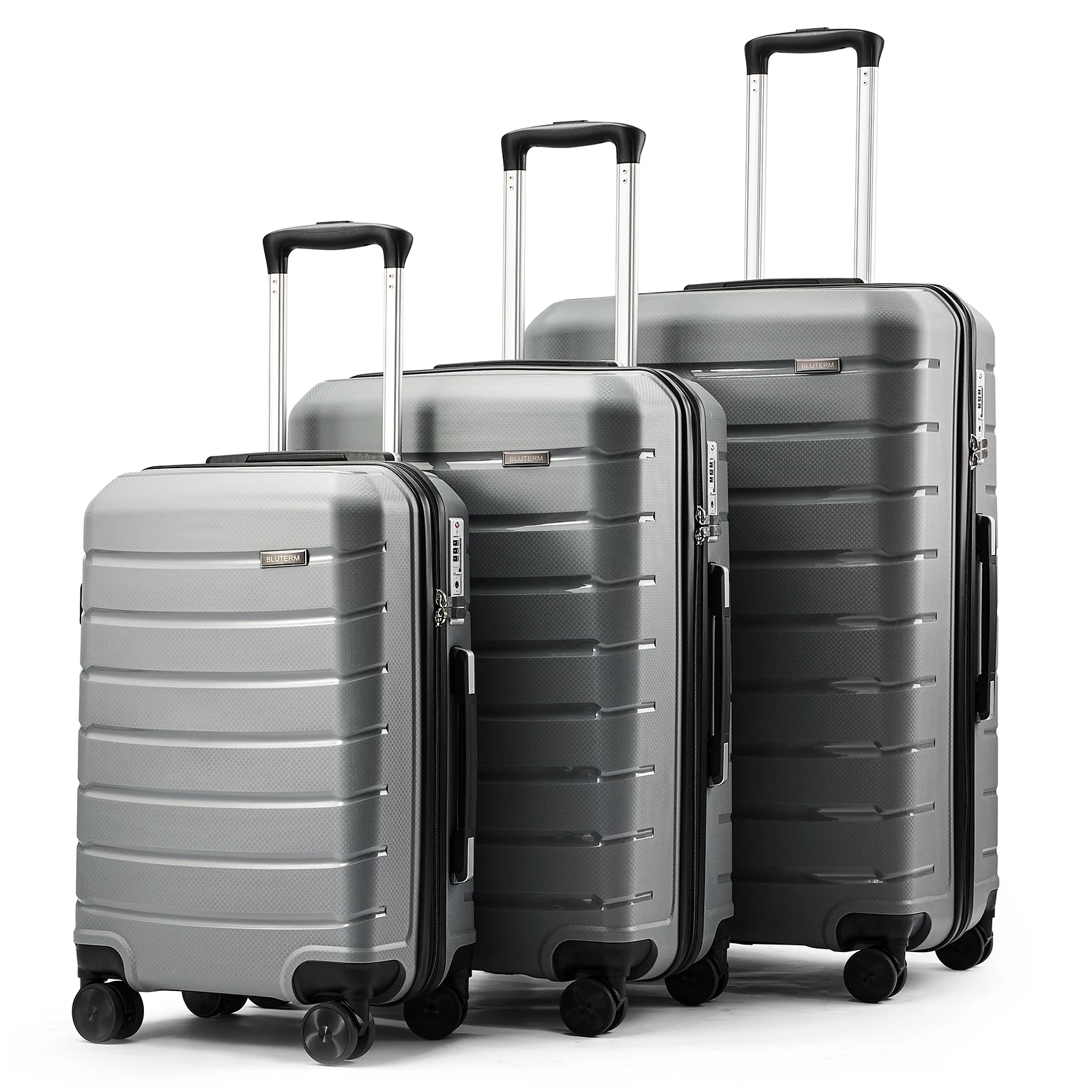 3pcs Cabin Travel Suitcase with Wheels Men Aluminum Trolley Case, Women 20Inch 24 28 Large Carrier Carry-On Luggage Suitcase 캐리어