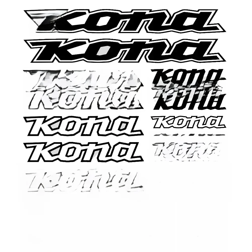 AliExpress Car Sticker for Kona Bicycle Frame Graphic Styling Car Body Decals Sticker Set MOUNTAIN Cycling Fashion Watherpoor PVC,25CM