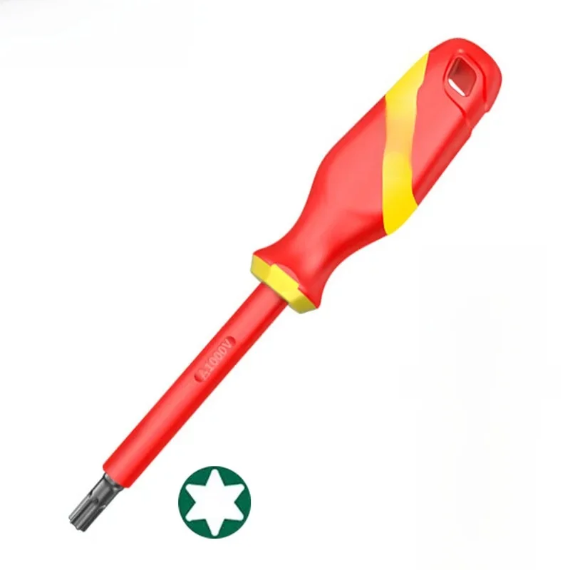 LAOA VDE Insulated Plum Blossom Screwdriver 1000V Electrician Specific Hard Voltage Resistant Tool Household Screwdriver