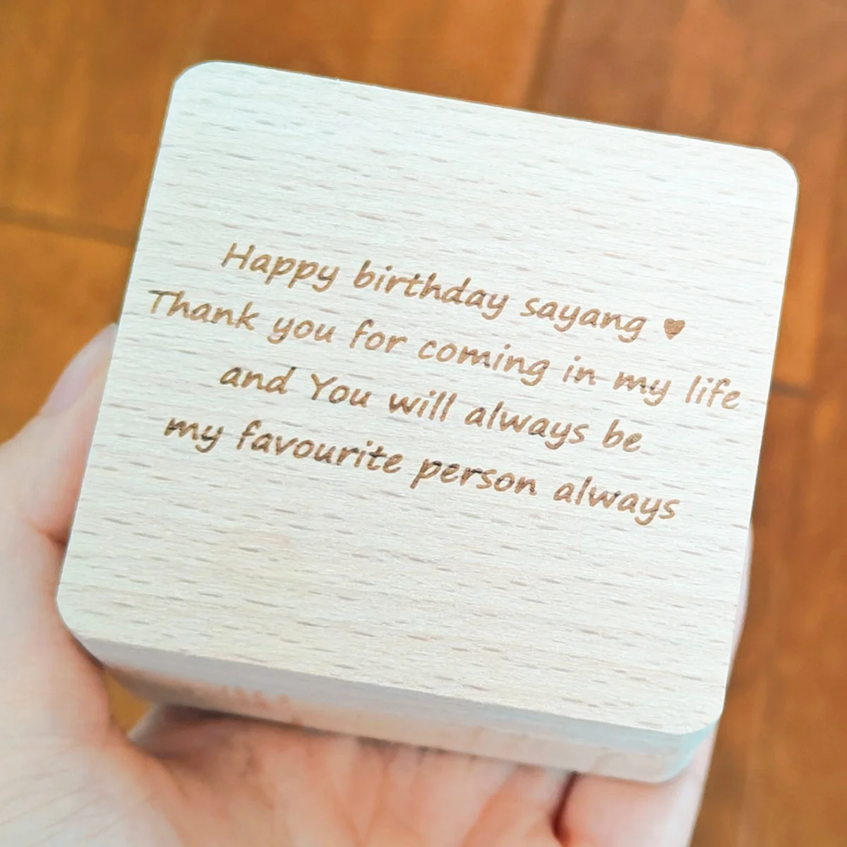 My Favorite Person Customized Photo Music Box, Monthsary, Anninersary, Christmas, Birthday gifts