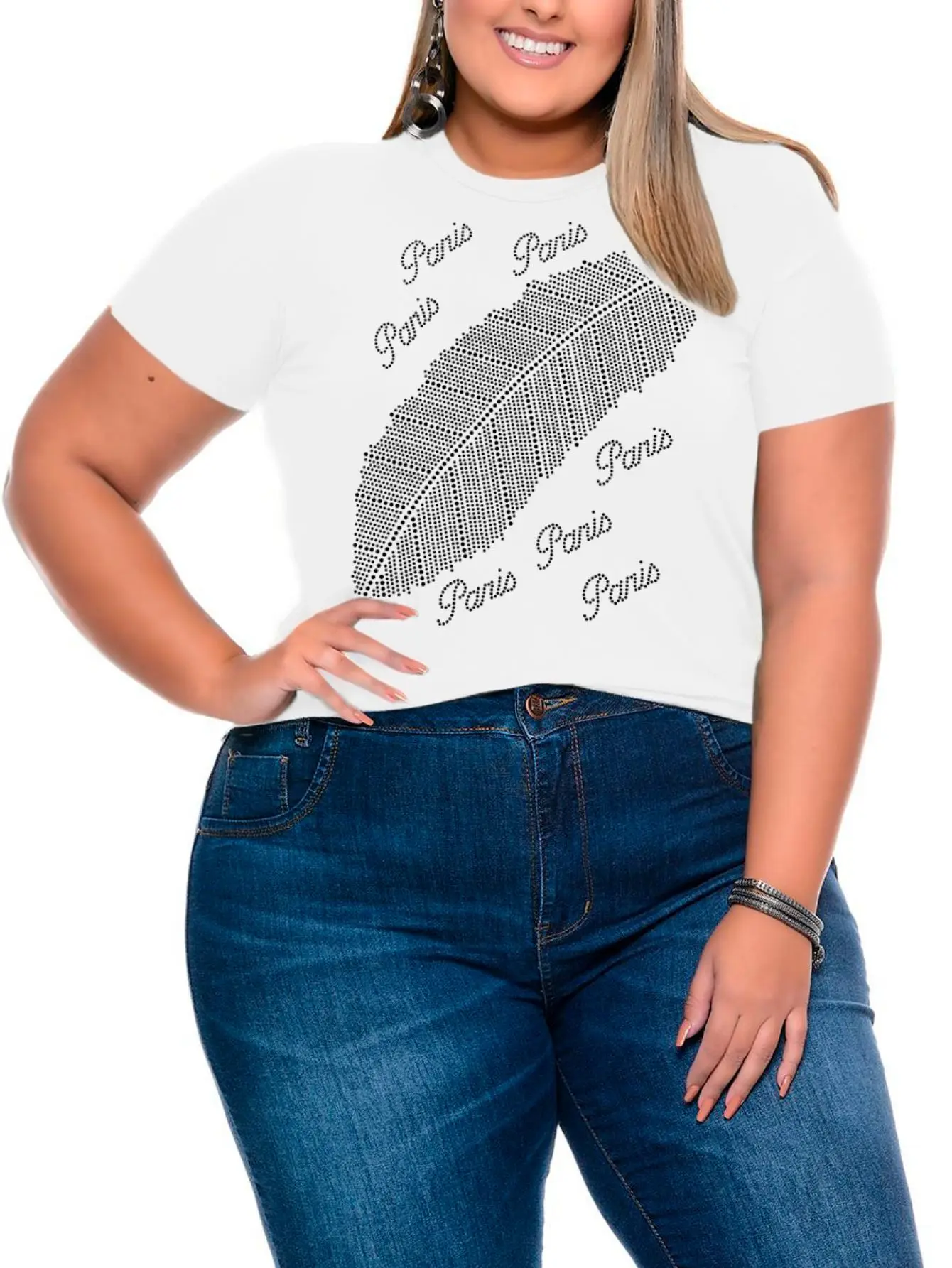 Plus Size Paris T-Shirt