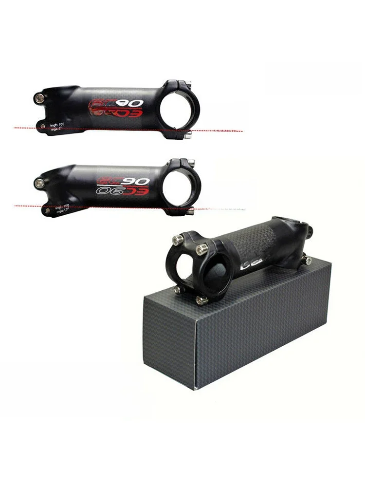 AliExpress EC90 31.8mm Stem 6/17 Degree MTB Power 60/70/80/90/100/110/120mm Bicycle Handlebar Stem Ultralight