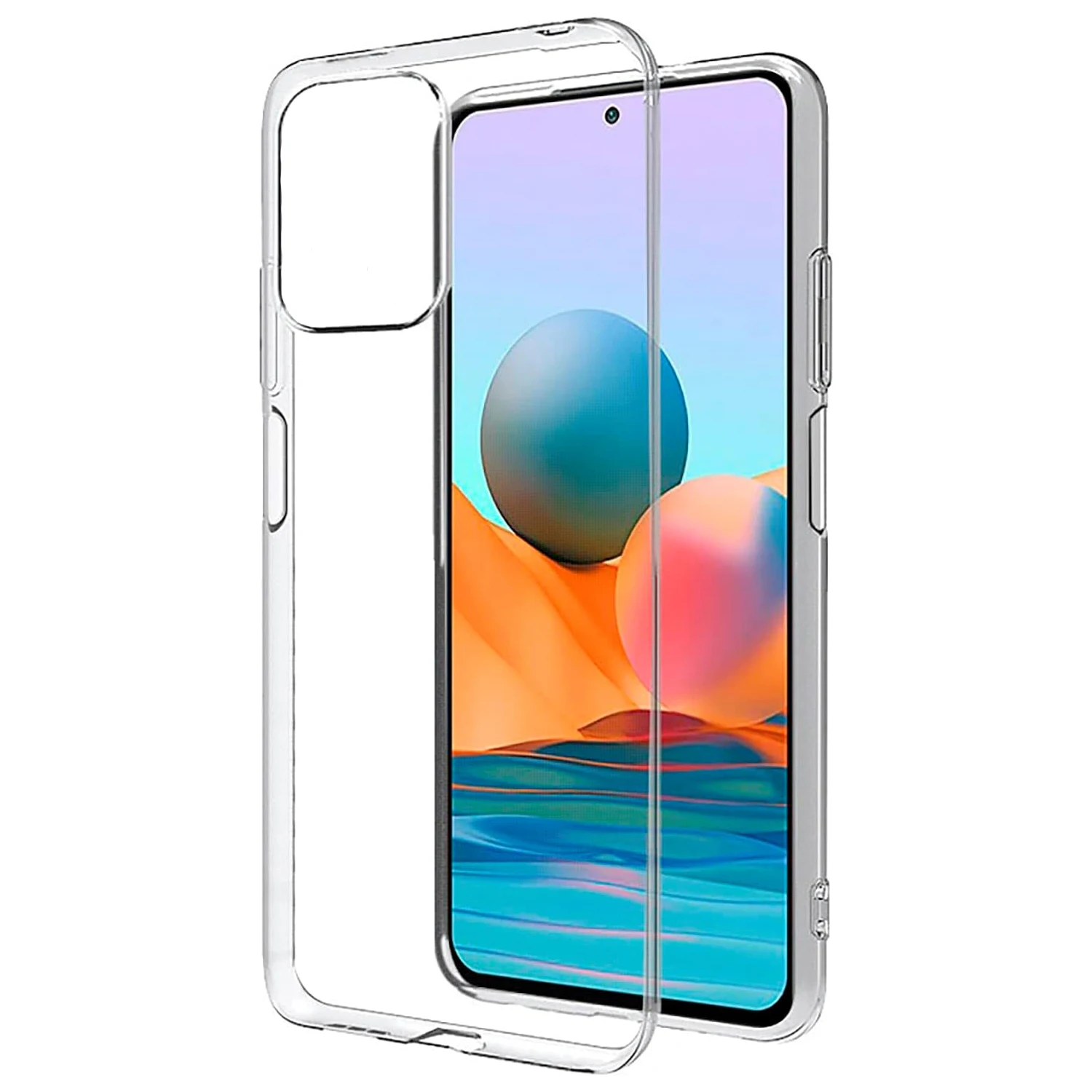 Xiaomi Redmi Note 10 pro transparent cover gel TPU cover