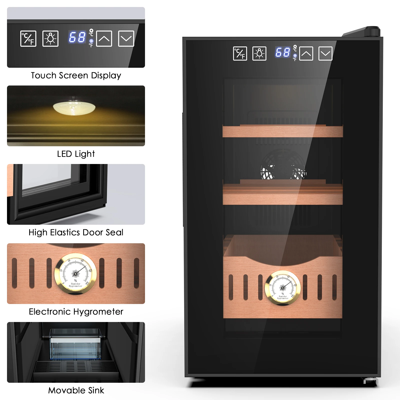 25L Thermostaatgestuurde Elekt - Wine Beer Fridge Cabinet recensie en prijs