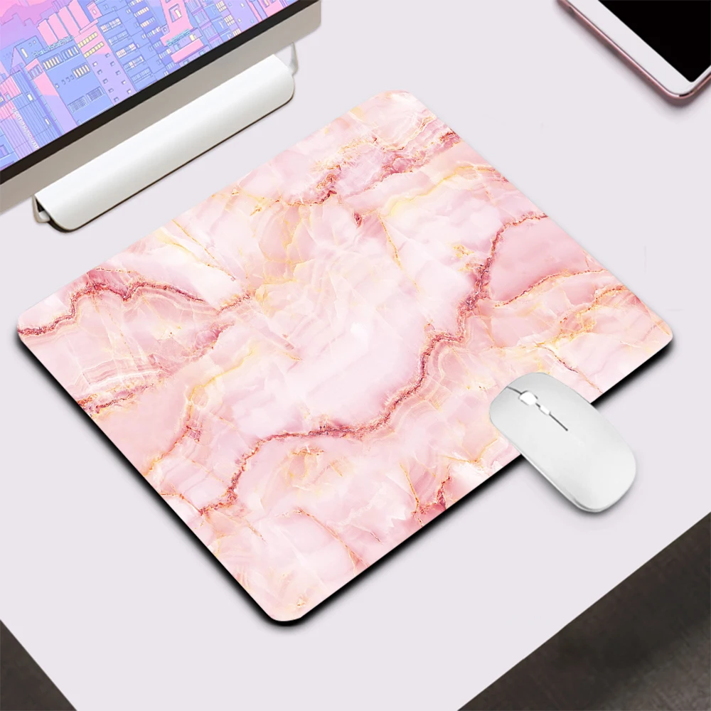 Marble Textures Small Gaming Mouse Pad Computer Office Mousepad Keyboard Pad Desk Mat PC Gamer Mouse Mat XXL Laptop Mausepad