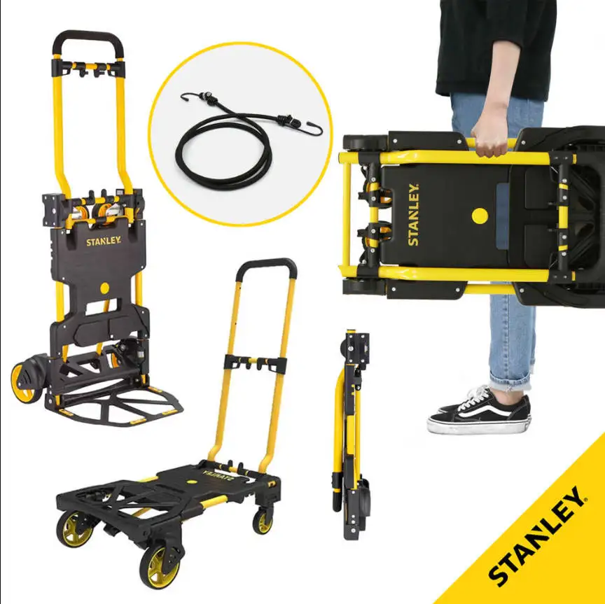 Stanley Cart Hand Truck 2in1 Gur Magurama Folding Handcart Lestco for home camping cart